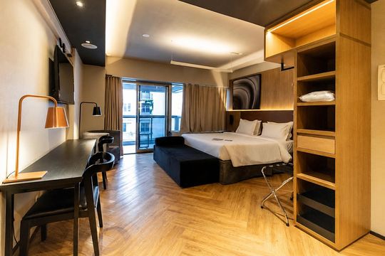 Sala/Quarto de apartamento à venda com 1 quarto, 40m² em República, São Paulo