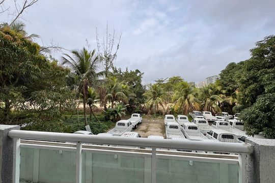 Varanda de apartamento à venda com 1 quarto, 40m² em Recreio dos Bandeirantes, Rio de Janeiro