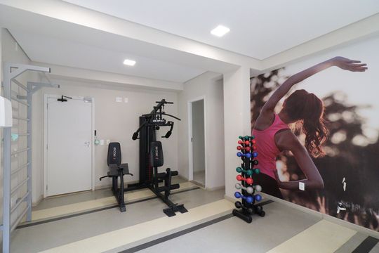 Área comum - Academia de apartamento à venda com 2 quartos, 42m² em Jurubatuba, São Paulo