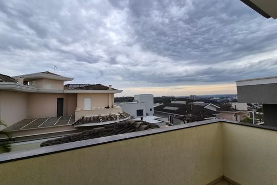 Varanda Quarto de casa de condomínio para alugar com 3 quartos, 312m² em Jardim Recanto, Valinhos