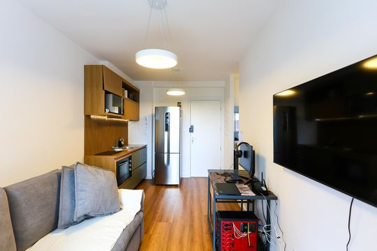 Sala de kitnet/studio à venda com 1 quarto, 33m² em Vila Suzana, São Paulo