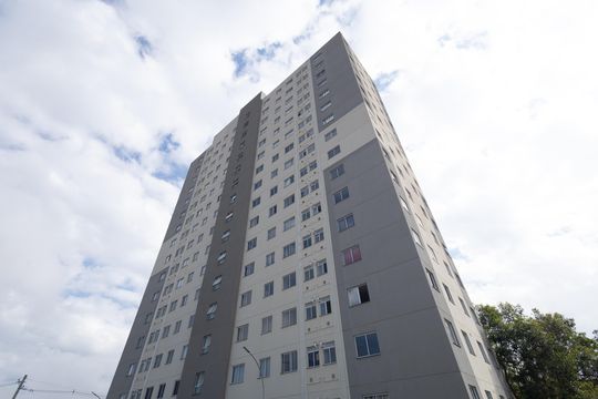 Fachada de apartamento para alugar com 2 quartos, 40m² em Novo Horizonte, São José dos Campos