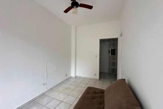 Apartamento para alugar com 1 quarto, 58m² em Itararé, Santos
