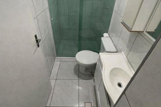 Banheiro de apartamento à venda com 2 quartos, 54m² em RESIDENCIAL das Acacias, Várzea Paulista
