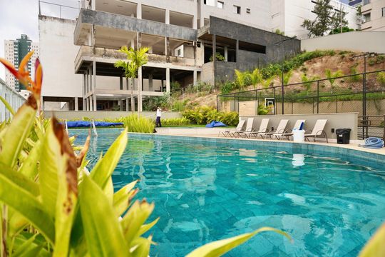 Área comum - Piscina de apartamento à venda com 3 quartos, 94m² em Buritis, Belo Horizonte