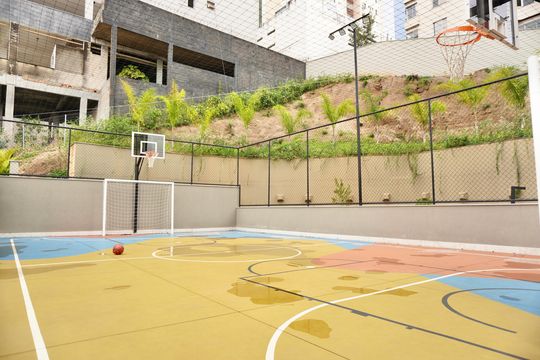 Área comum - Quadra   de apartamento à venda com 3 quartos, 94m² em Buritis, Belo Horizonte