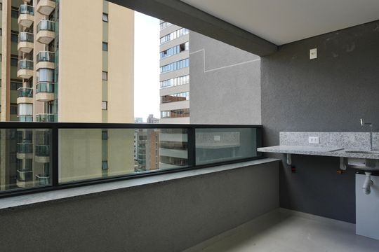 Sala - Varanda  de apartamento à venda com 3 quartos, 115m² em Savassi, Belo Horizonte