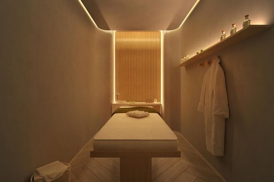 Área comum - massagem  de apartamento à venda com 3 quartos, 115m² em Savassi, Belo Horizonte