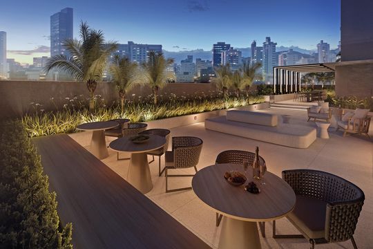 Área comum - Espaço Gourmet de apartamento à venda com 3 quartos, 115m² em Savassi, Belo Horizonte