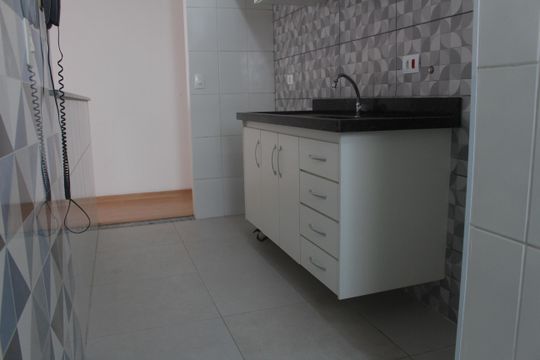 Cozinha de apartamento à venda com 3 quartos, 62m² em Campestre, São Caetano do Sul