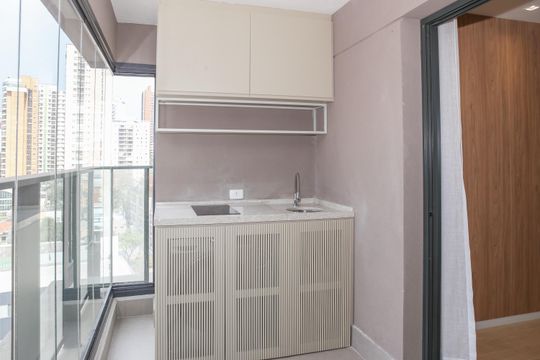 Sacada de apartamento à venda com 1 quarto, 45m² em Perdizes, São Paulo