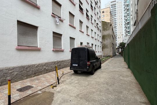 Área comum de apartamento para alugar com 1 quarto, 60m² em Boqueirão, Santos