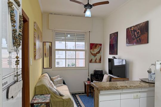 Apartamento para alugar com 1 quarto, 60m² em Boqueirão, Santos