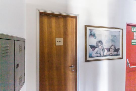 Área comum de apartamento à venda com 1 quarto, 56m² em Alphaville Industrial, Barueri