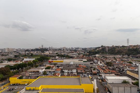 Quarto 1 - vista de apartamento para alugar com 2 quartos, 46m² em Vila Galvão, Guarulhos
