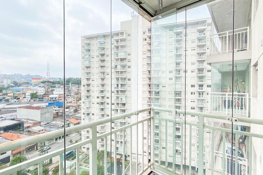 Varanda de apartamento para alugar com 1 quarto, 38m² em Jardim Santa Teresinha, São Paulo