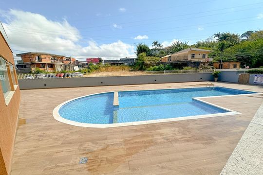 Área comum - Piscina de apartamento para alugar com 2 quartos, 66m² em Forquilhinhas, São José