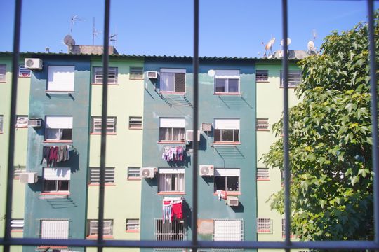 Vista da Sala de apartamento à venda com 2 quartos, 41m² em Canudos, Novo Hamburgo