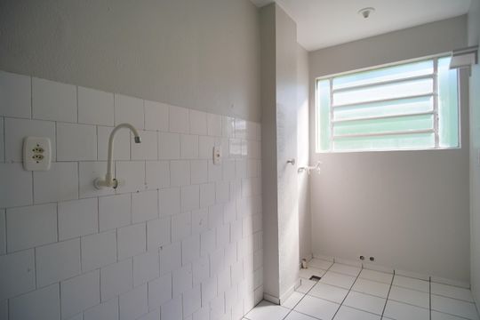 Cozinha de apartamento à venda com 2 quartos, 41m² em Canudos, Novo Hamburgo