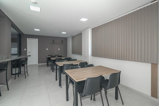 Área comum - Salão de festas de apartamento para alugar com 2 quartos, 102m² em Bom Jesus, Porto Alegre