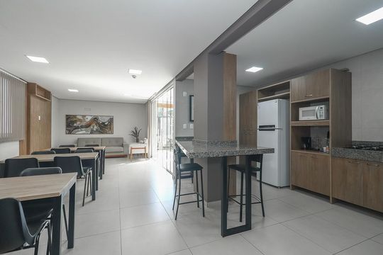 Área comum - Salão de festas de apartamento para alugar com 2 quartos, 70m² em Bom Jesus, Porto Alegre