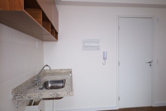 Cozinha de apartamento para alugar com 2 quartos, 42m² em Itaquera, São Paulo