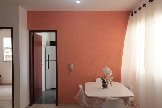 Sala de apartamento para alugar com 2 quartos, 50m² em Bandeirantes (pampulha), Belo Horizonte