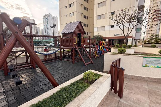 Área comum de apartamento à venda com 2 quartos, 93m² em Residencial Eldorado, Goiânia