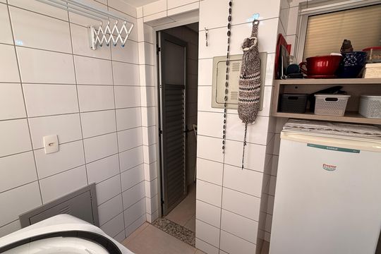 Área de Serviço de apartamento à venda com 2 quartos, 93m² em Residencial Eldorado, Goiânia