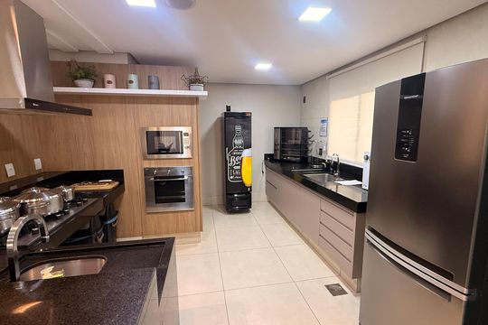 Área comum de apartamento à venda com 2 quartos, 93m² em Residencial Eldorado, Goiânia