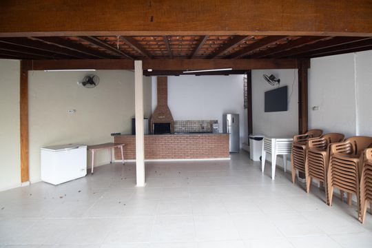 Área comum - Churrasqueira de casa à venda com 2 quartos, 70m² em Vila Santos, São Paulo