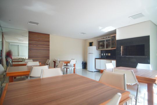 Área Comum - Salão de Festas de apartamento para alugar com 1 quarto, 59m² em Petrópolis, Porto Alegre