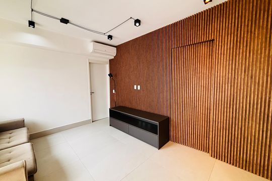 Sala de apartamento para alugar com 1 quarto, 53m² em Alphaville Empresarial, Barueri