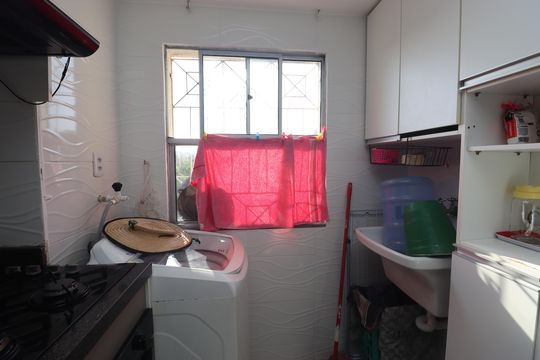 Área de Serviço de apartamento para alugar com 2 quartos, 58m² em Fazenda Grande Iv, Salvador