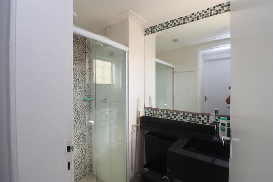 Banheiro de apartamento para alugar com 2 quartos, 58m² em Fazenda Grande Iv, Salvador