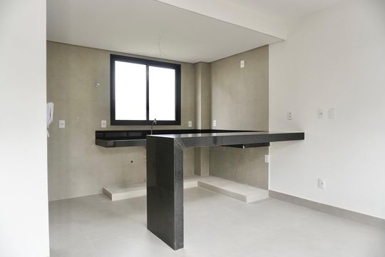 Cozinha e Área de Serviço de apartamento à venda com 4 quartos, 92m² em Luxemburgo, Belo Horizonte