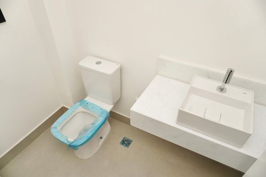 Lavabo de apartamento à venda com 3 quartos, 92m² em Luxemburgo, Belo Horizonte