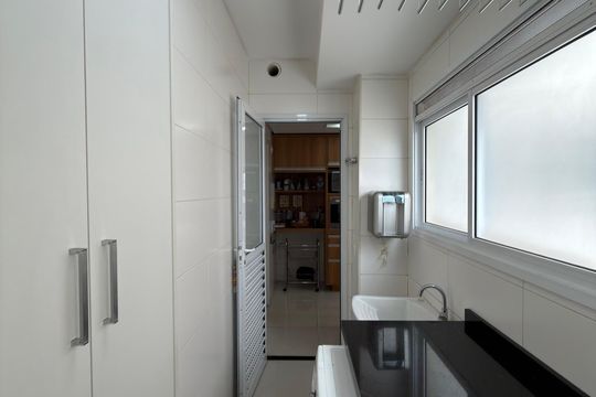 Área de Serviço de apartamento à venda com 3 quartos, 155m² em Centro, São Bernardo do Campo