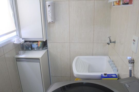 Área de Serviço de apartamento à venda com 2 quartos, 134m² em Vila Gerty, São Caetano do Sul