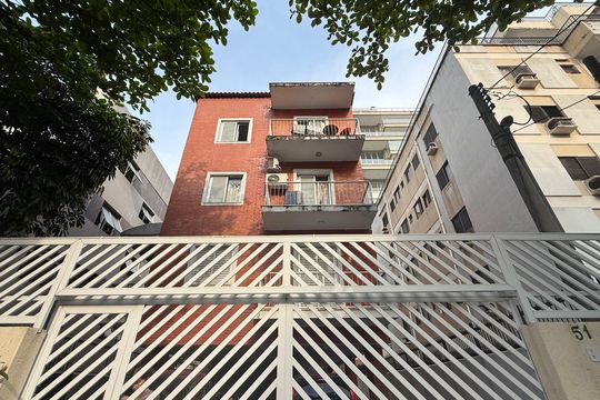 Fachada de apartamento para alugar com 2 quartos, 55m² em Balneario Cidade Atlantica, Guarujá