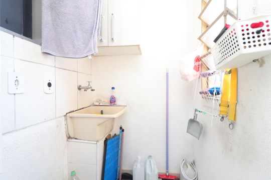 Área de Serviço de apartamento à venda com 2 quartos, 50m² em Santa Etelvina, São Paulo