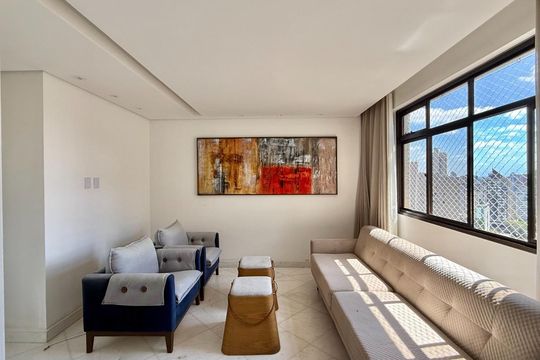 Apartamento à venda com 2 quartos, 90m² em Funcionários, Belo Horizonte