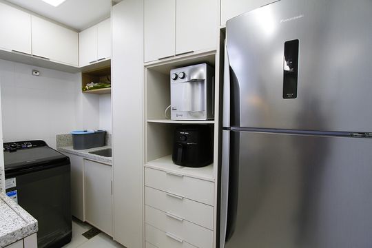 Área de Serviço de apartamento para alugar com 3 quartos, 75m² em Alto Barroca, Belo Horizonte