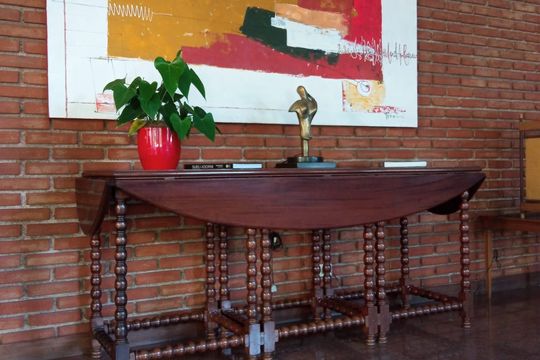 Hall de entrada de apartamento à venda com 1 quarto, 56m² em Alphaville Industrial, Barueri