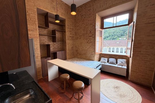 Kitnet/Studio para alugar com 1 quarto, 20m² em Centro, Petrópolis