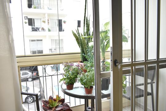 Sacada de apartamento à venda com 3 quartos, 72m² em Vila Monte Alegre, São Paulo