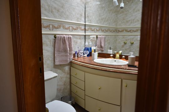 Banheiro de apartamento à venda com 3 quartos, 72m² em Vila Monte Alegre, São Paulo