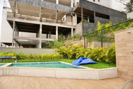 Área comum - Piscina de apartamento à venda com 3 quartos, 97m² em Buritis, Belo Horizonte