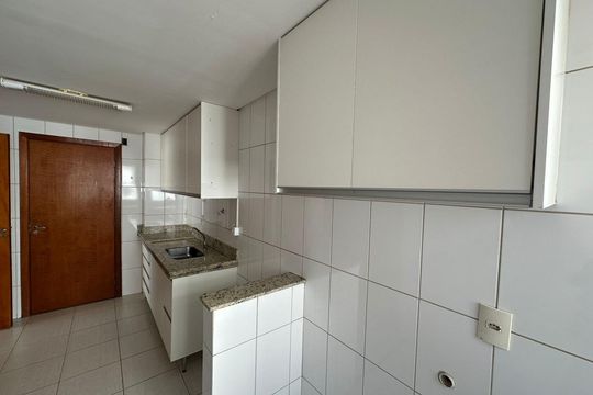 Cozinha de apartamento para alugar com 3 quartos, 89m² em Patrimônio, Uberlândia