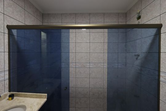 Banheiro de casa para alugar com 2 quartos, 125m² em Cidade São Jorge, Santo André